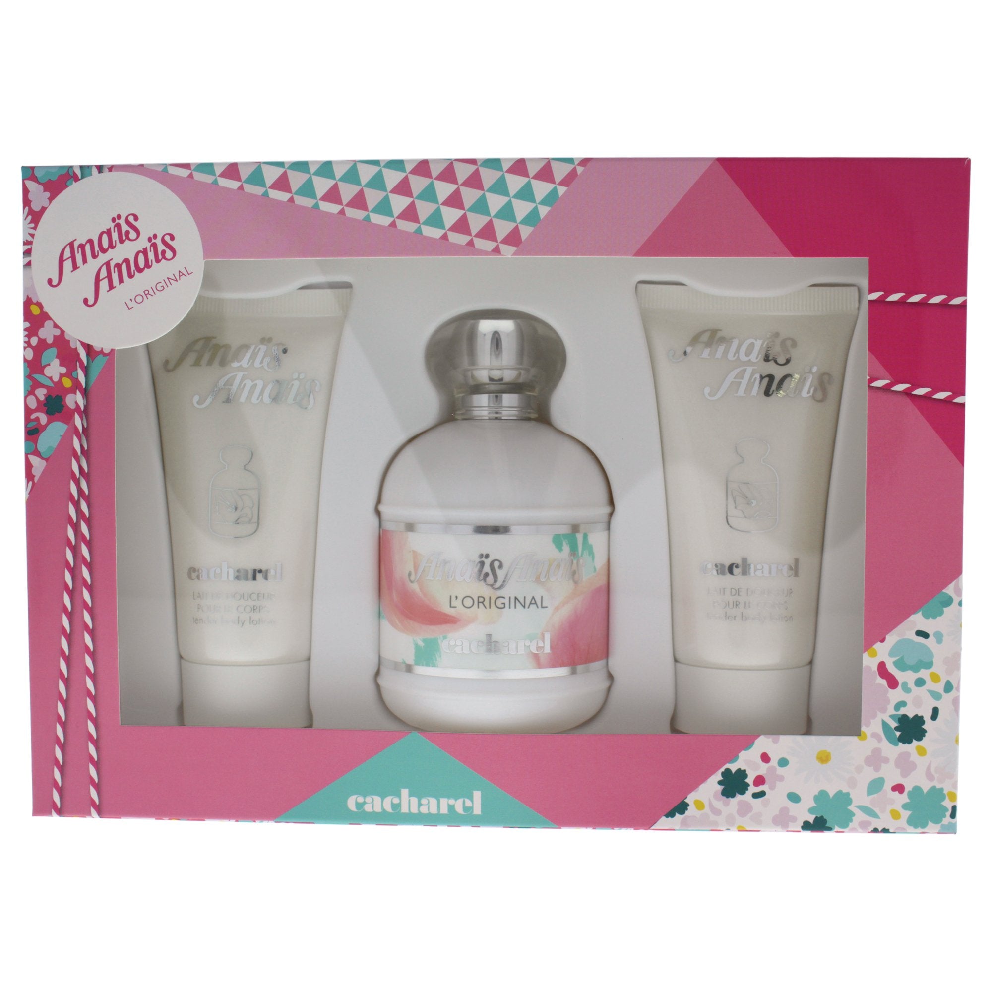 Cacharel AnaÃ¯s AnaÃ¯s L'Original Gift Set 100ml EDT + 2 x 50ml Body Lotion