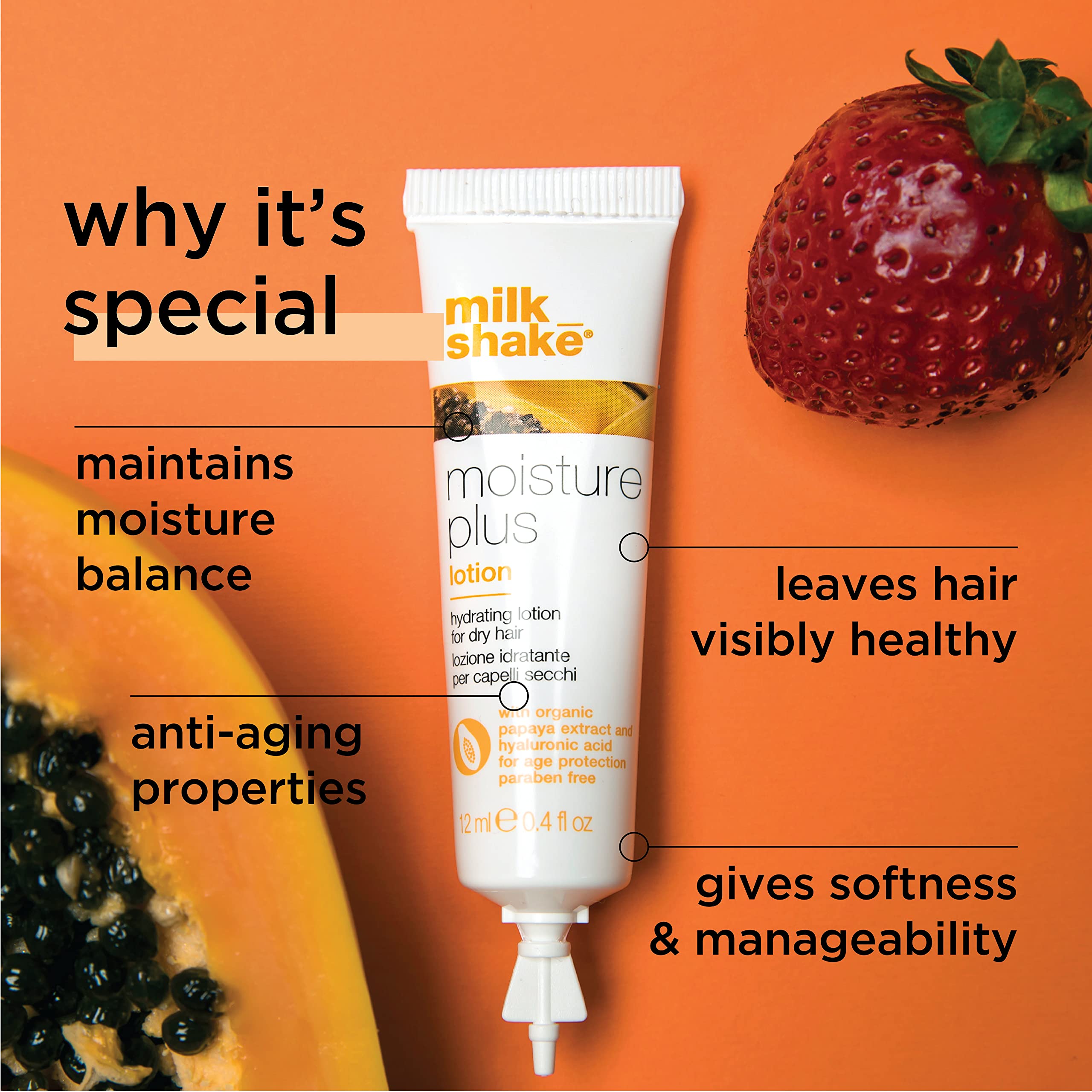 Milk_shake Moisture Plus Hydrating Hair Lotion 12 x 12ml