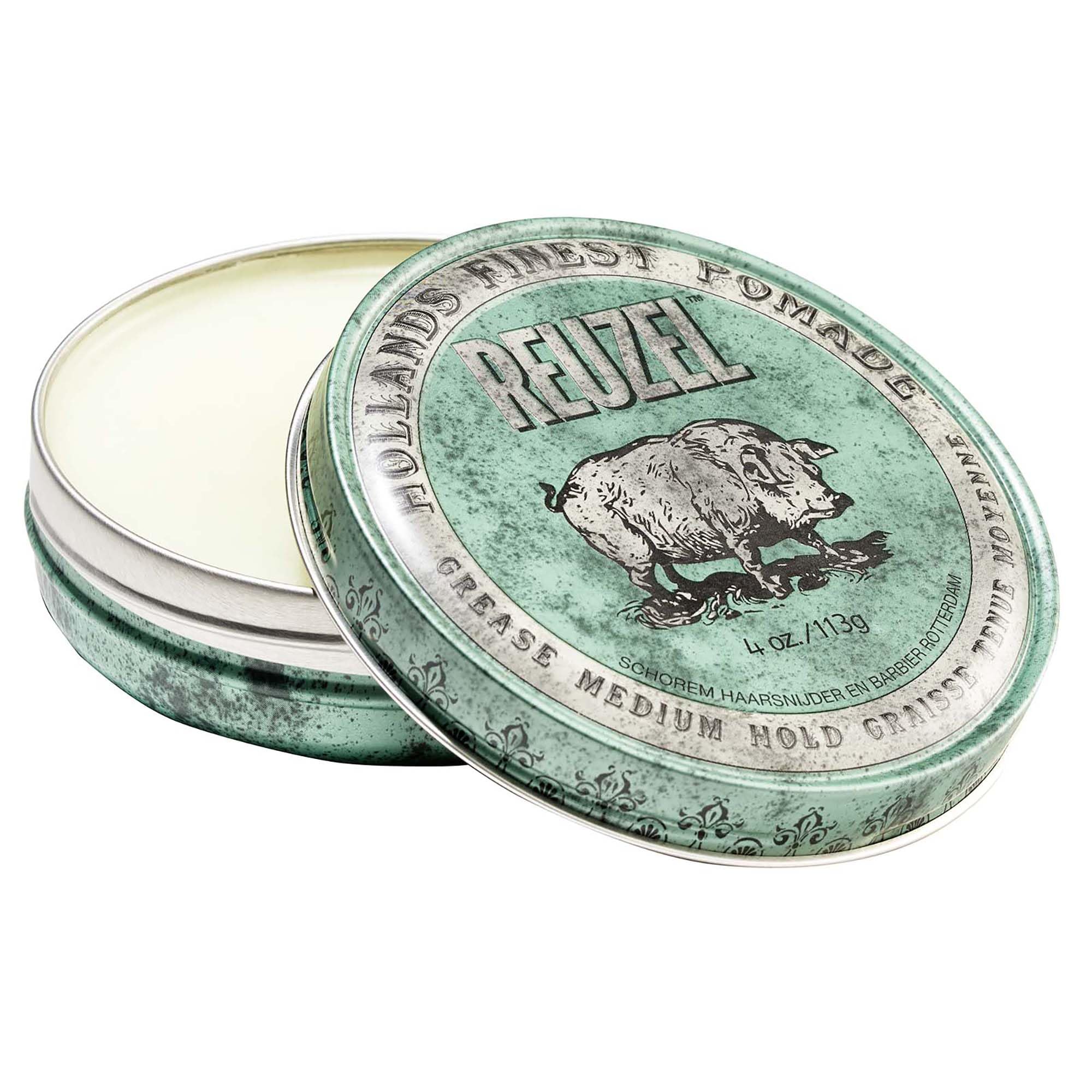 Reuzel Green Medium Hold Grease Pomade 113g