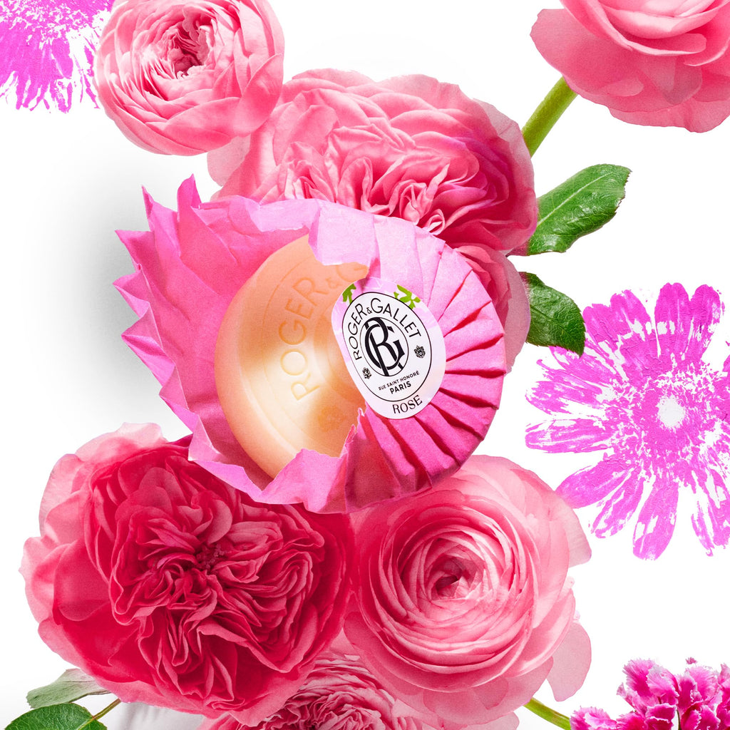 Roger & Gallet Rose Bar of Soap 3 x 100g