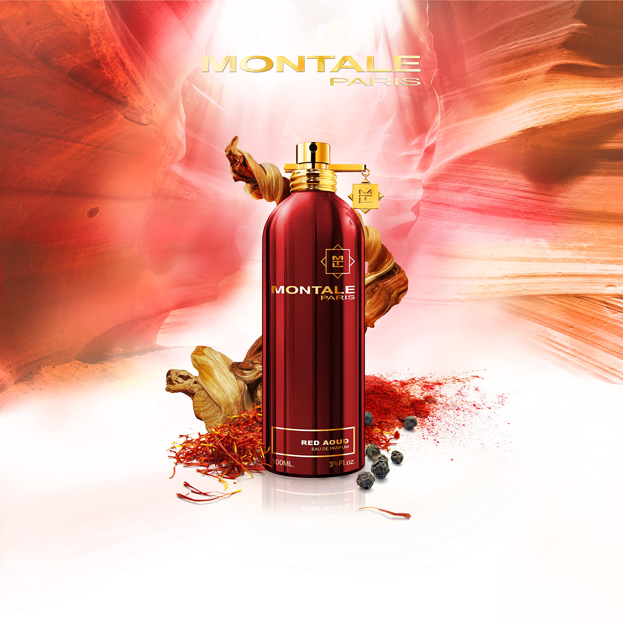 Montale Red Aoud Eau de Parfum 100ml - Eau de Perfume at MyBeautyBoutique by Montale