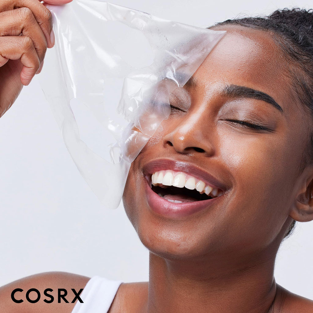 Cosrx Advanced Snail Mucin Glass Glow Hydrogel Face Mask 34g