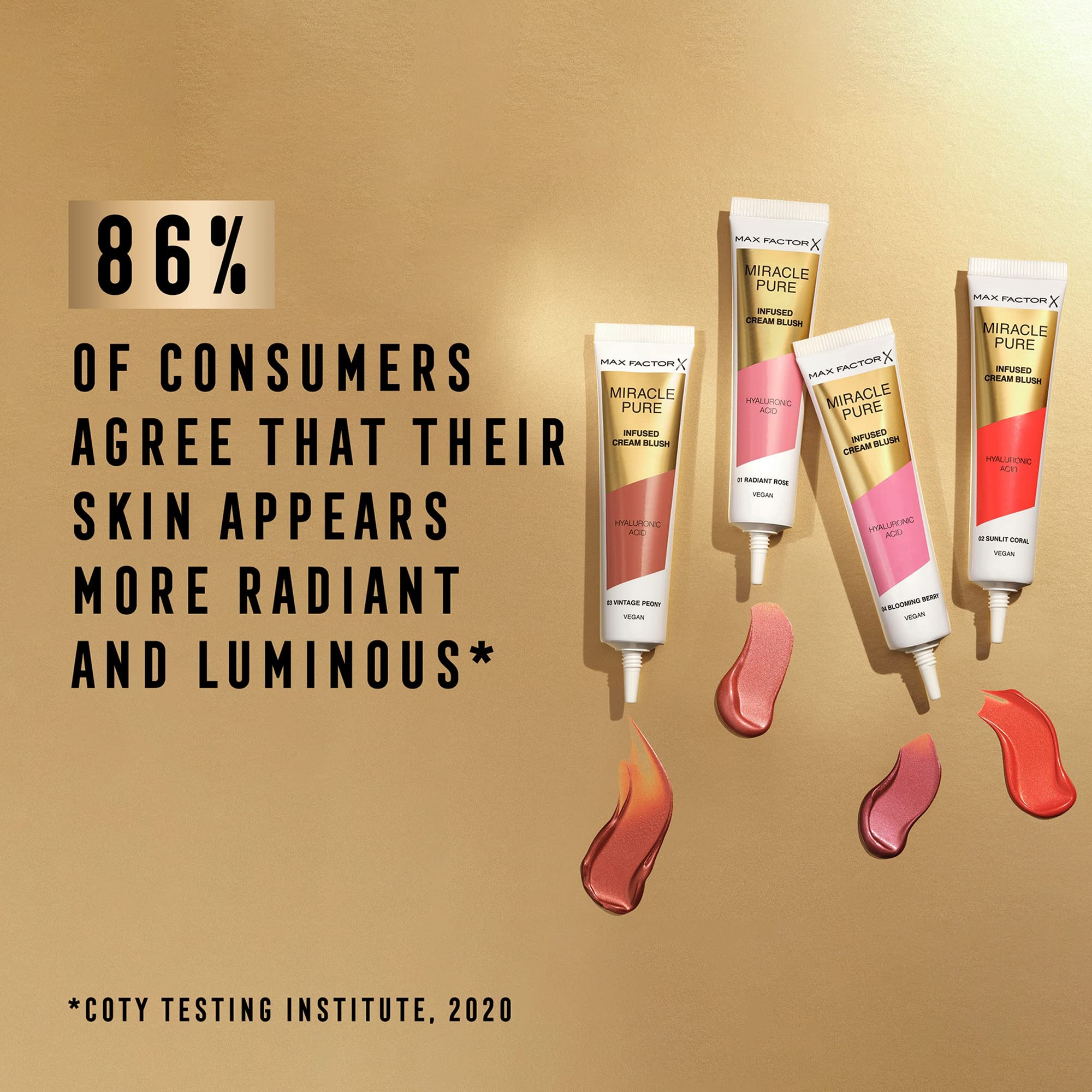 Max Factor Miracle Pure Infused Cream Blush - 04 Blooming Berry