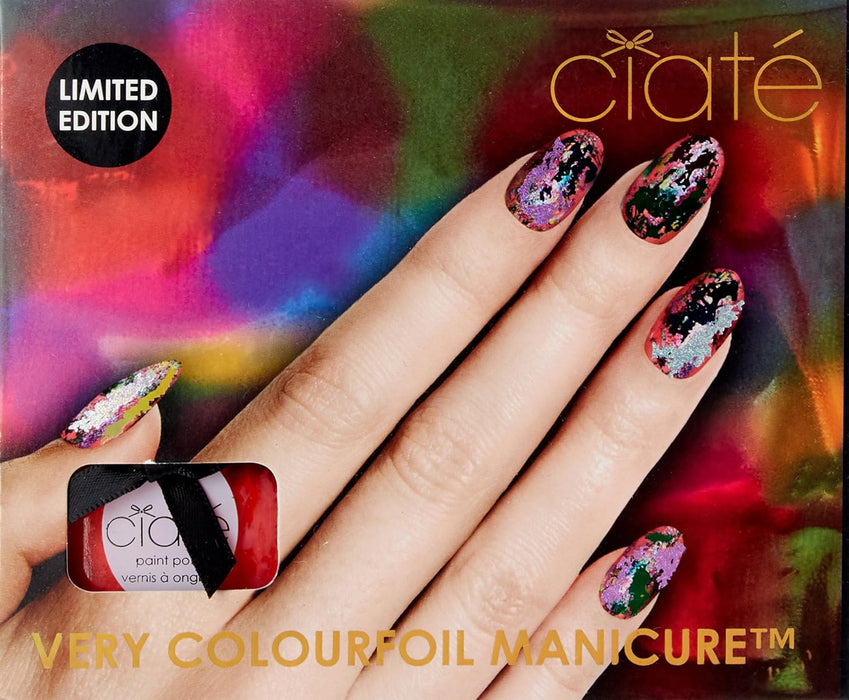 Ciaté Colourfoil Nail Gift Set - Foil Wonderland & Carnival Nail Art Kit (6 Pieces)