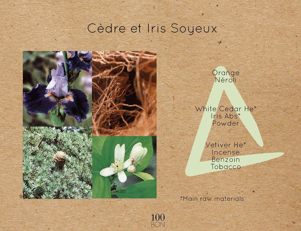 100BON Cèdre & Iris Soyeux Eau de Parfum 200ml Refill - Fragrance at MyBeautyBoutique by 100BON