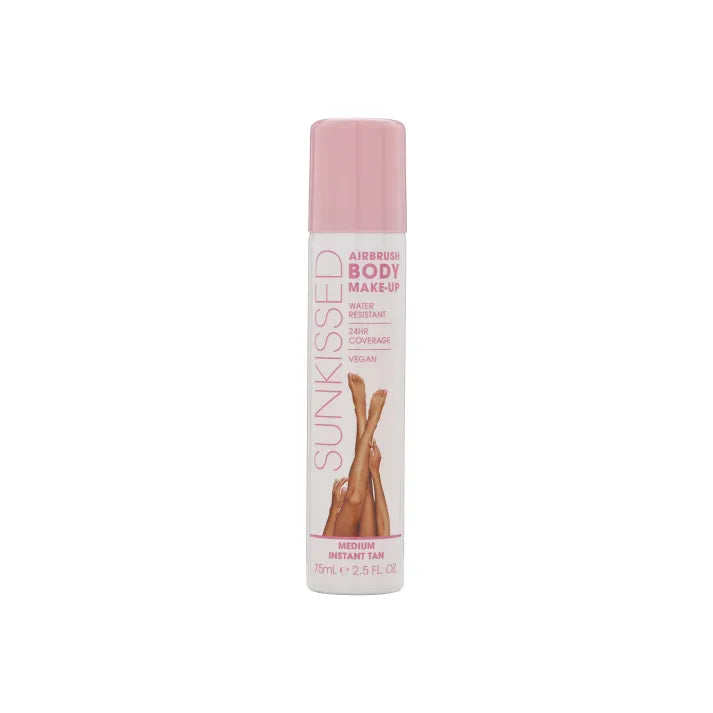 Sunkissed Airbrush Body Make-Up 75ml - Medium