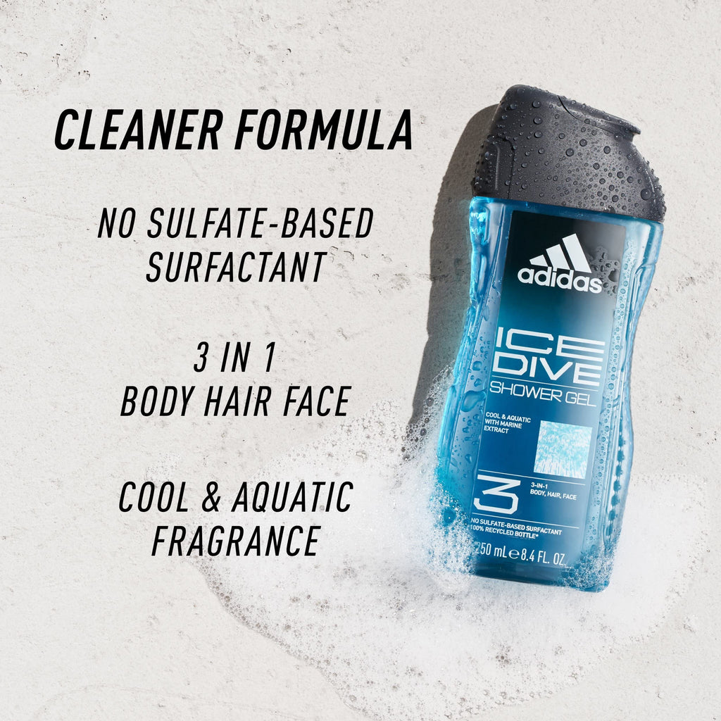 Adidas Ice Dive Refreshing Shower Gel 250ml
