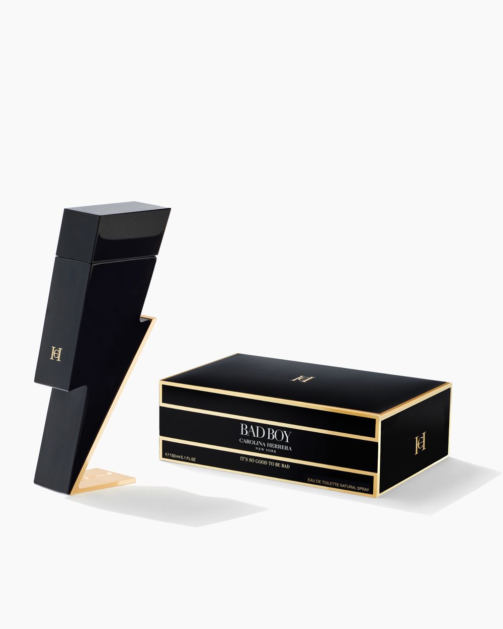 Carolina Herrera Bad Boy Eau de Toilette 150ml - Fragrance at MyBeautyBoutique by Carolina Herrera