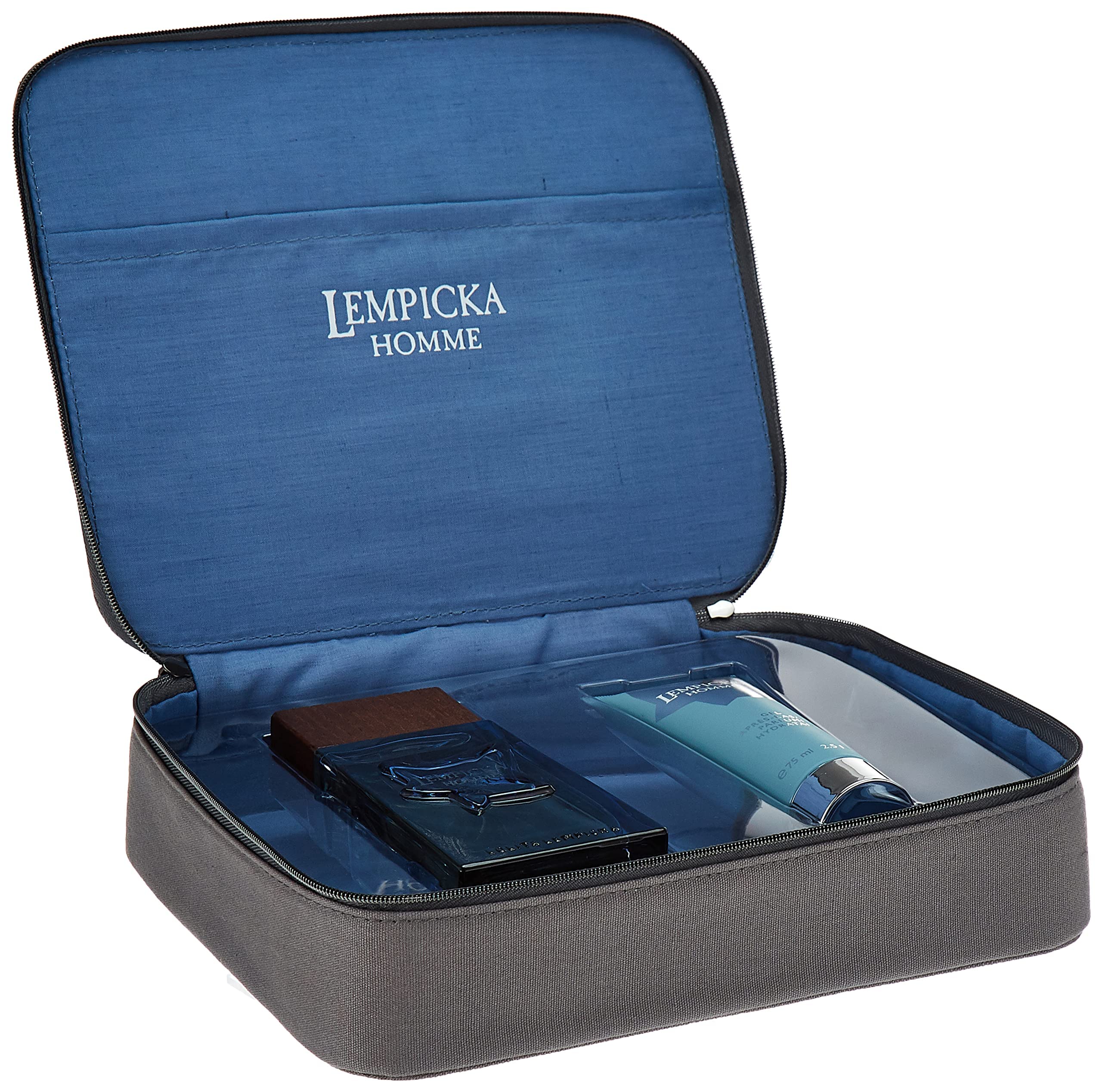 Lolita Lempicka Homme Gift Set 100ml EDT + 75ml Aftershave Balm + Bag - Fragrance at MyBeautyBoutique by Lolita Lempicka