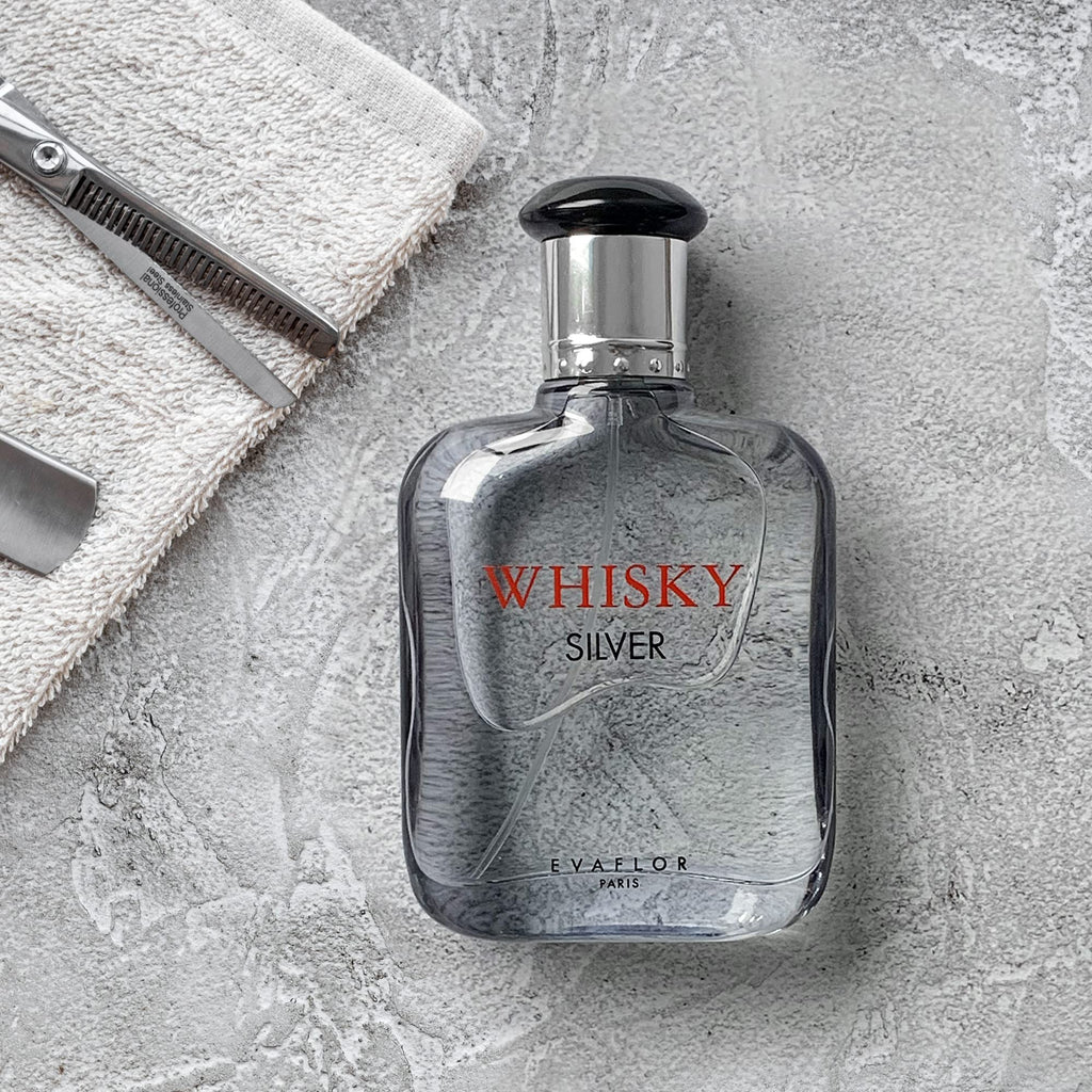Evaflor Whisky Silver Eau De Toilette 100ml - Eau de Toilette at MyBeautyBoutique by Whisky