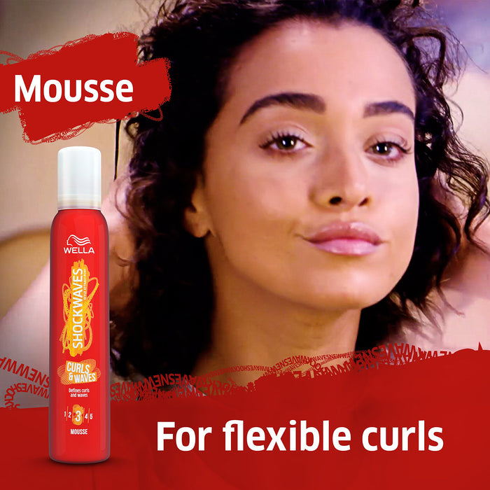 Shock Waves Mousse Curl Shaping 