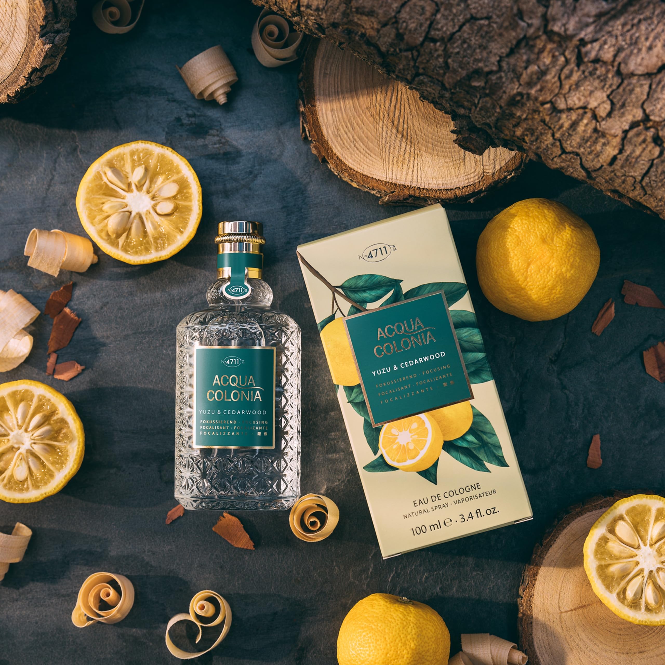 Mäurer & Wirtz 4711 Acqua Colonia Yuzu & Cedarwood Eau de Cologne 100ml Spray