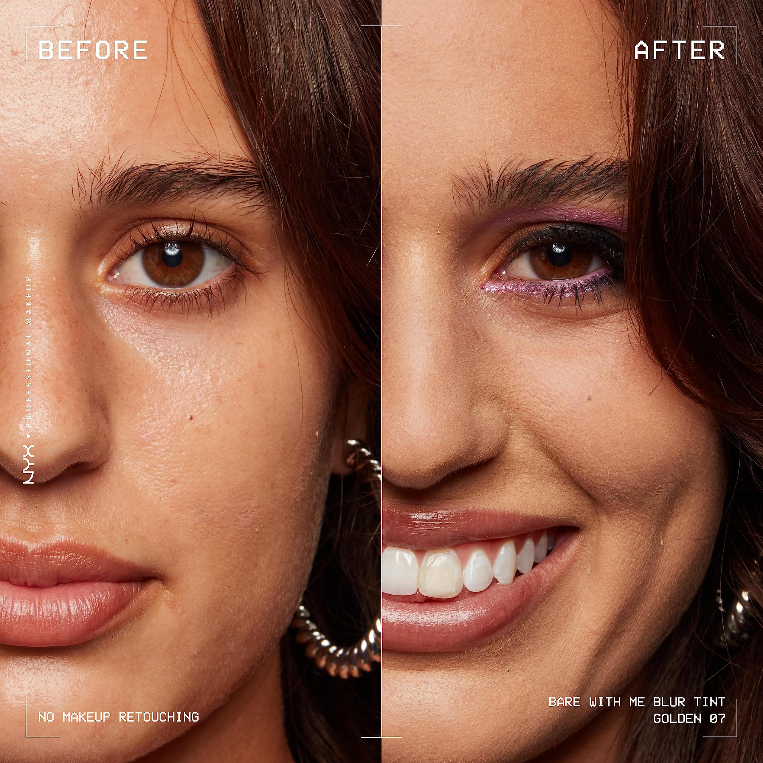 NYX Bare With Me Skin Tint Foundation 30ml - 07 Golden