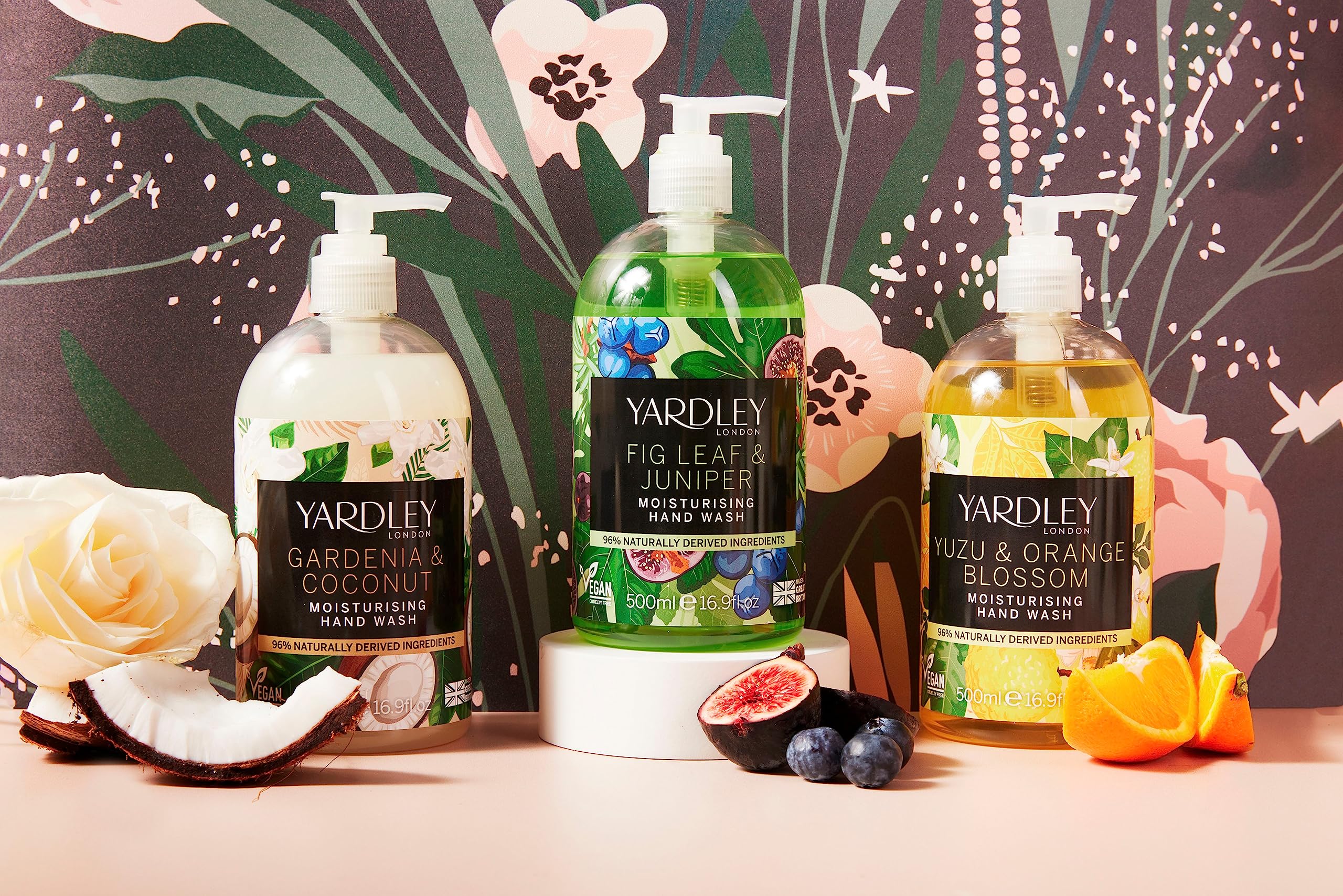 Yardley Hand Wash Yuzu Tea & Orange Blossom