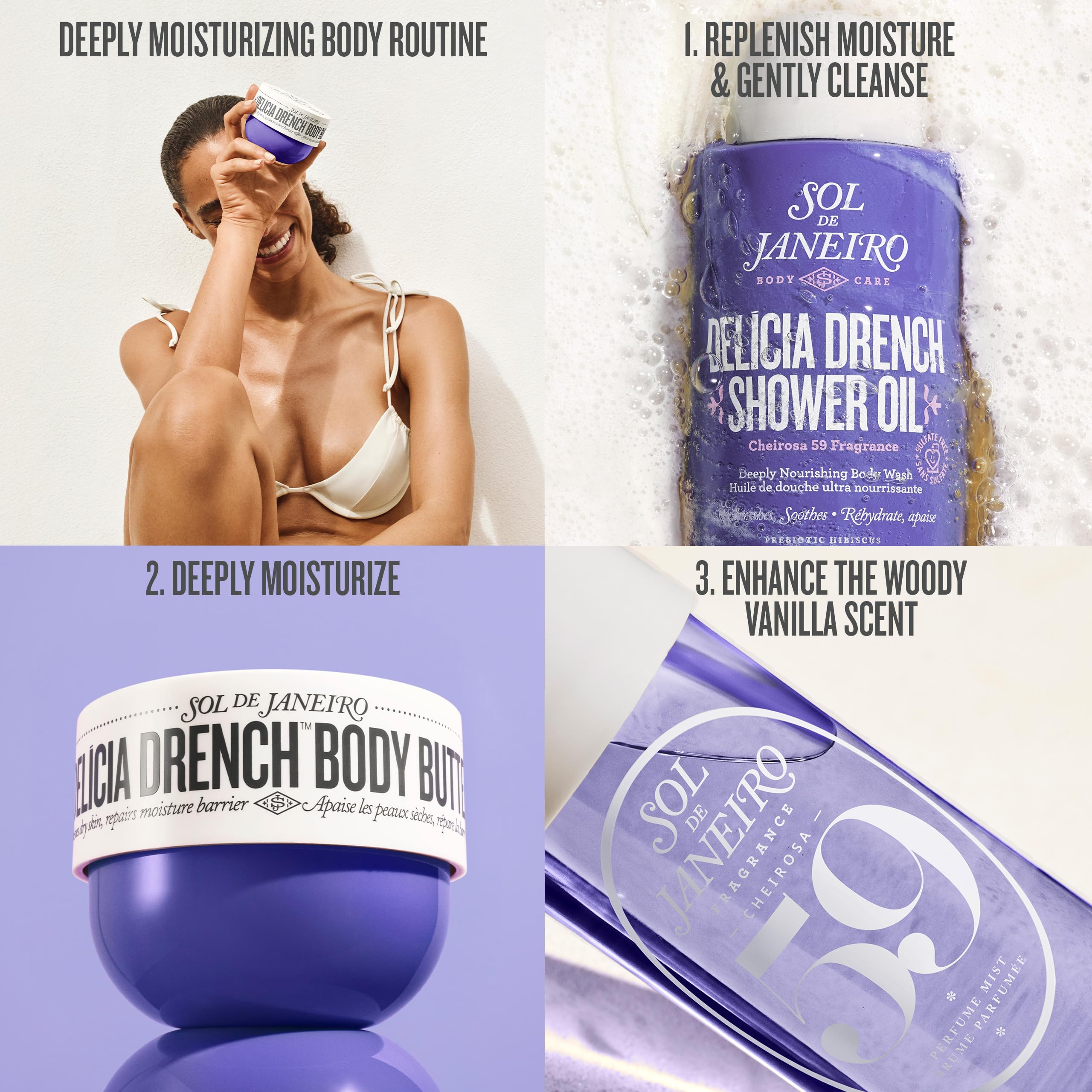Sol De Janeiro Delicia Drench Body Butter 240ml