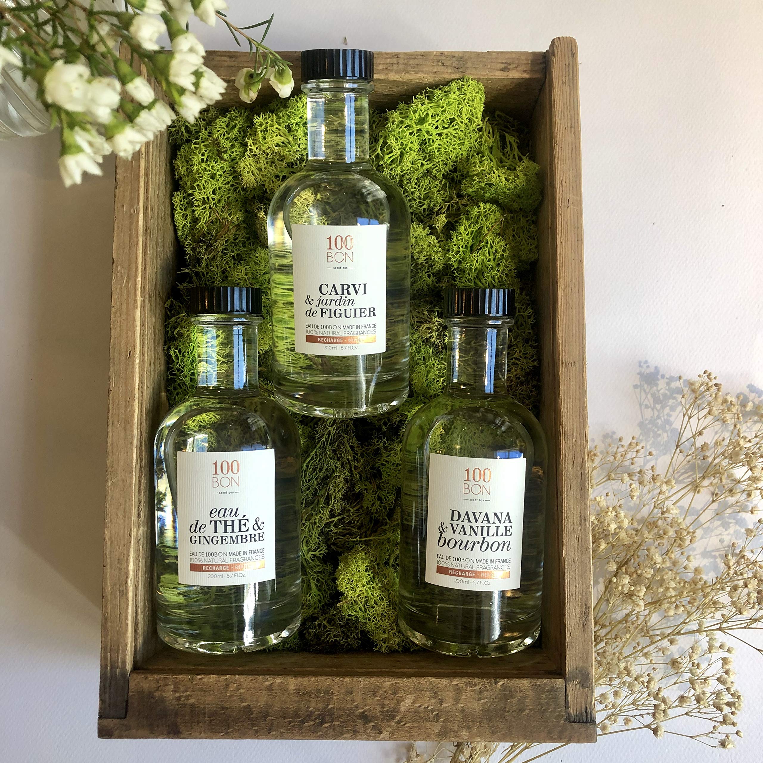 100BON Eau de Thé et Gingembre Eau de Parfum 200ml Refill - Fragrance at MyBeautyBoutique by 100BON