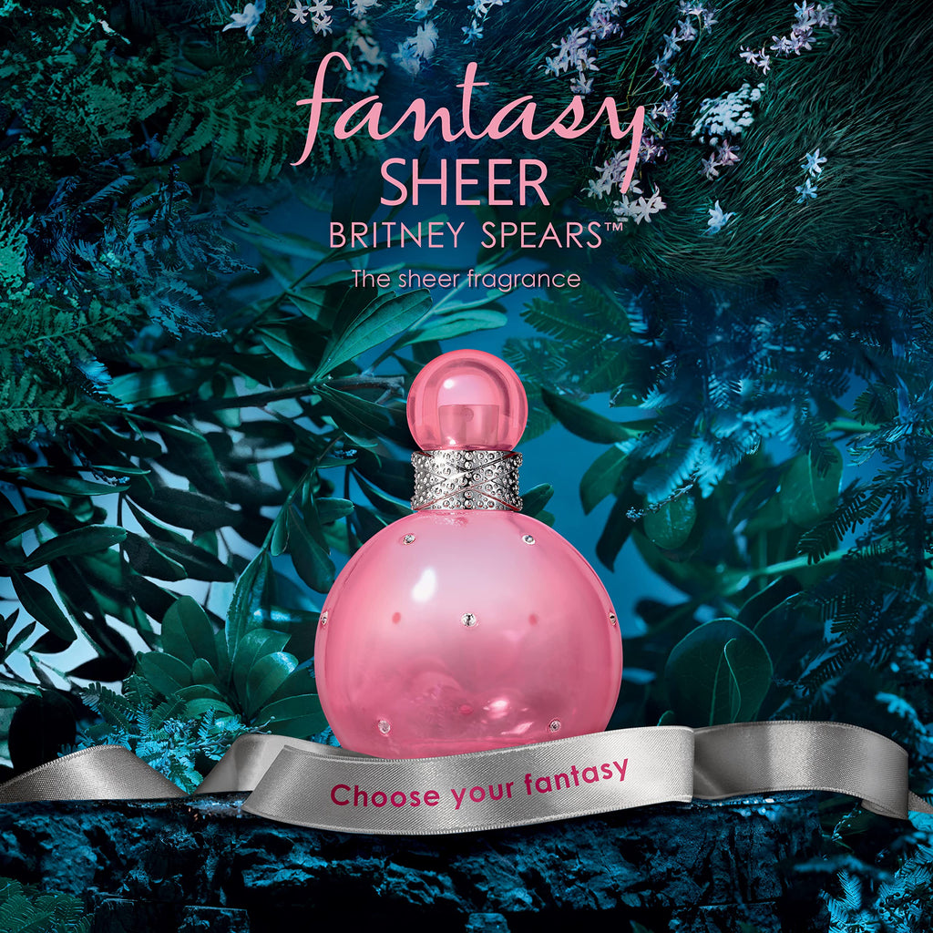Britney Spears Fantasy Sheer Eau de Toilette 100ml Spray - Fragrance at MyBeautyBoutique by Britney Spears