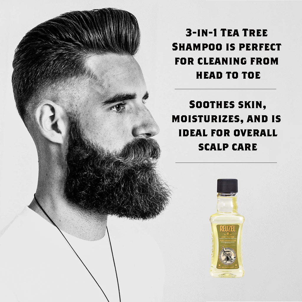 Reuzel Tea Tree 3-In-1 Shampoo 100ml