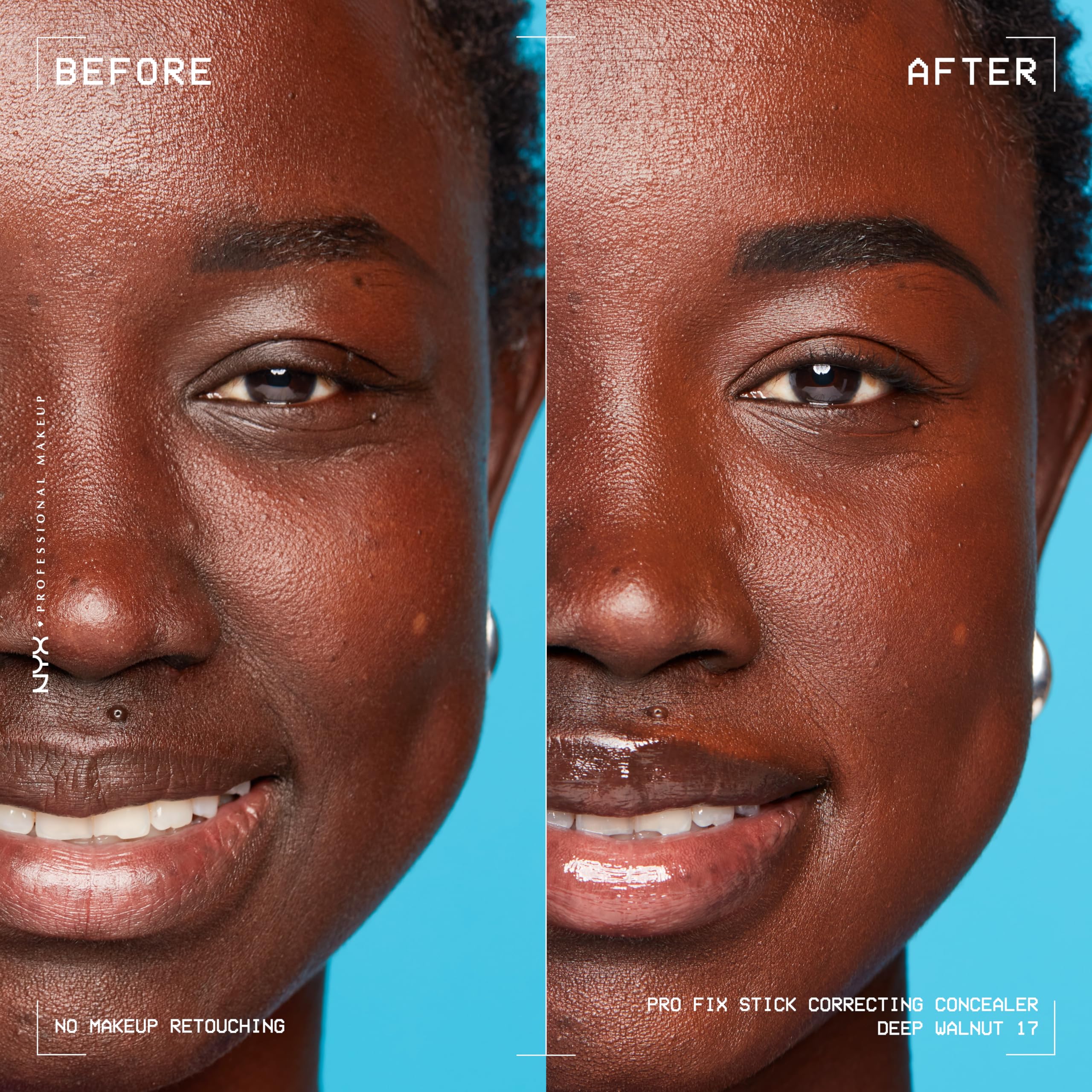 NYX Pro Fix Stick Correcting 17 Deep Walnut Concealer 1.6g