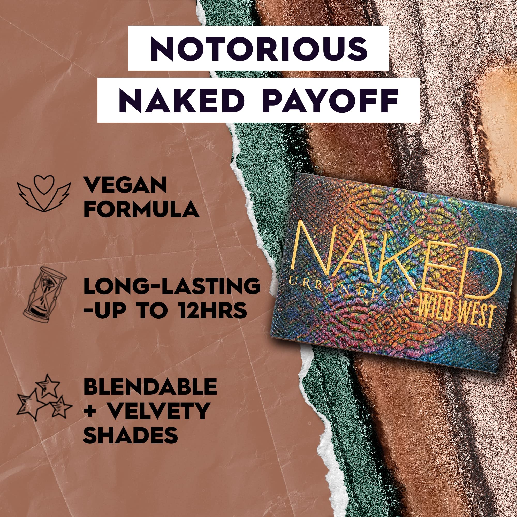 Urban Decay Naked Wild West Eyeshadow Palette 6g