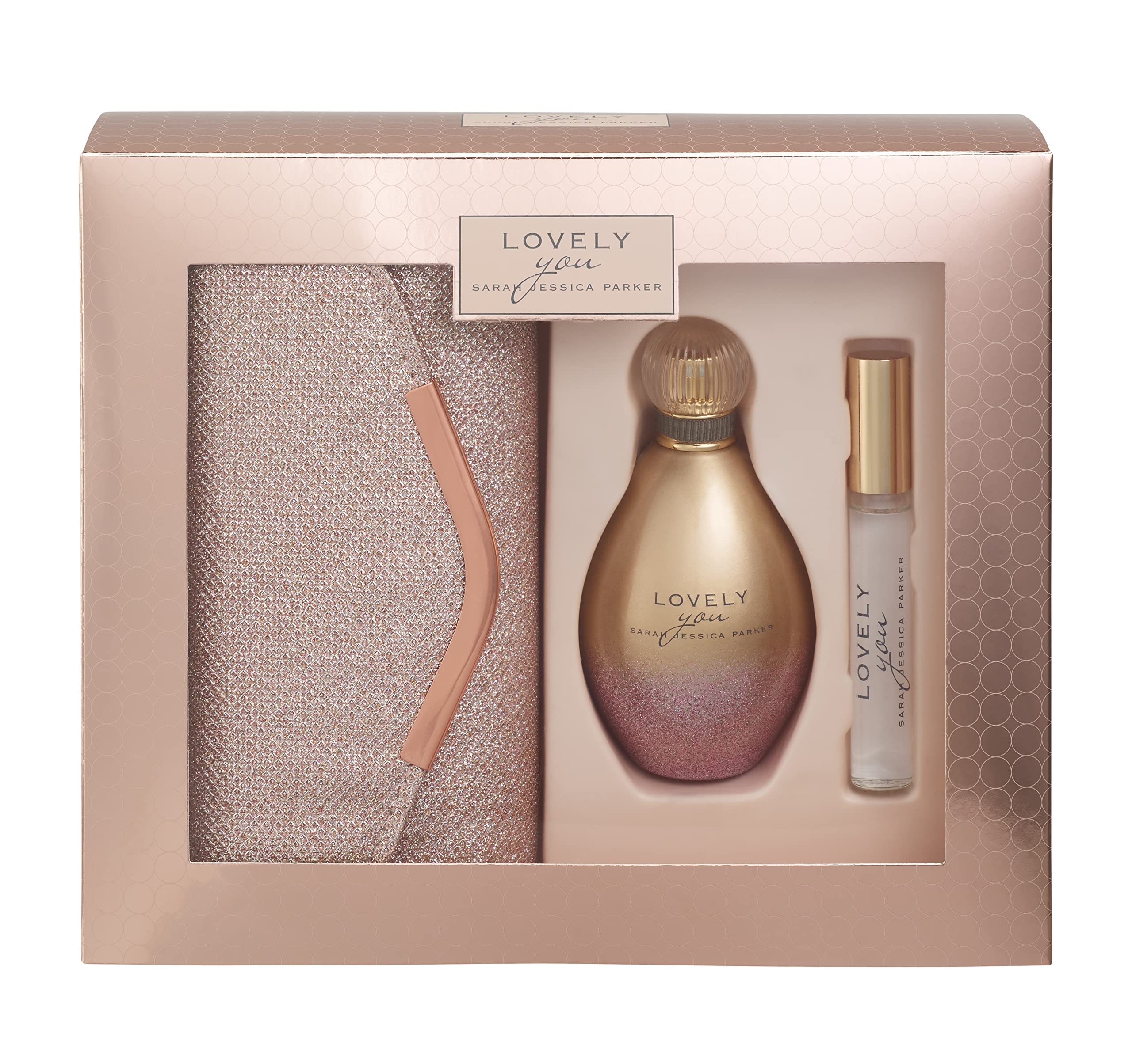 Sarah Jessica Parker Lovely You Gift Set 100ml EDP + 10ml EDP + Bag - Eau de Perfume at MyBeautyBoutique by Sarah Jessica Parker