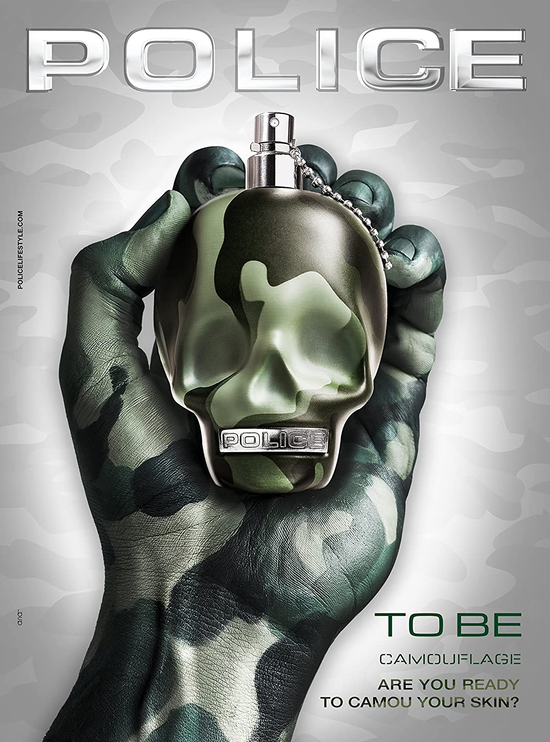 Police To Be Camouflage Green Eau de Toilette Spray 125ml - Eau de Toilette at MyBeautyBoutique by Police