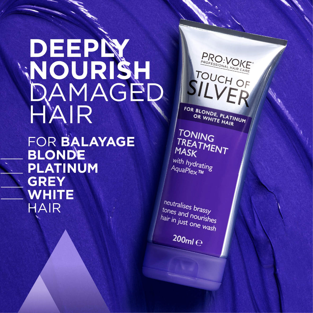 Pro:Voke Touch Of Silver Toning Treatment Mask 200ml