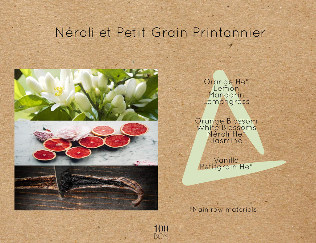 100BON Neroli & Petit Grain Printanier Eau de Parfum 200ml Refill