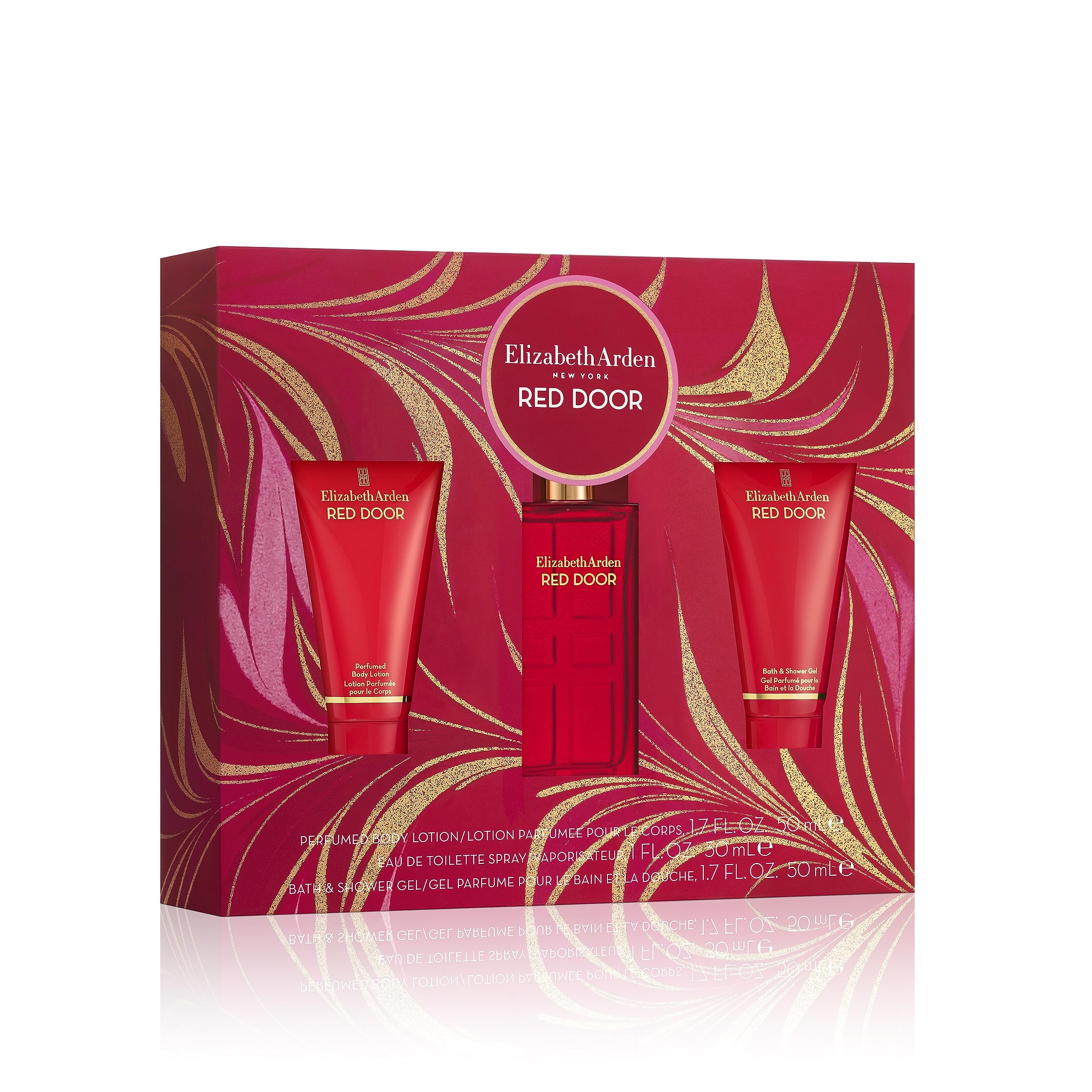 Elizabeth Arden Red Door 3 Piece Gift Set: Eau de Toilette 30ml - Body Lotion 50ml - Bath And Shower Gel 50ml - Sets at MyBeautyBoutique by Elizabeth Arden