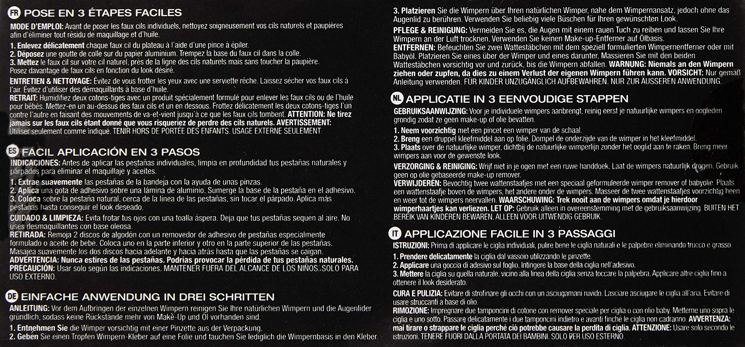 Ardell Faux Mink Medium False Eyelashes 60 Pieces