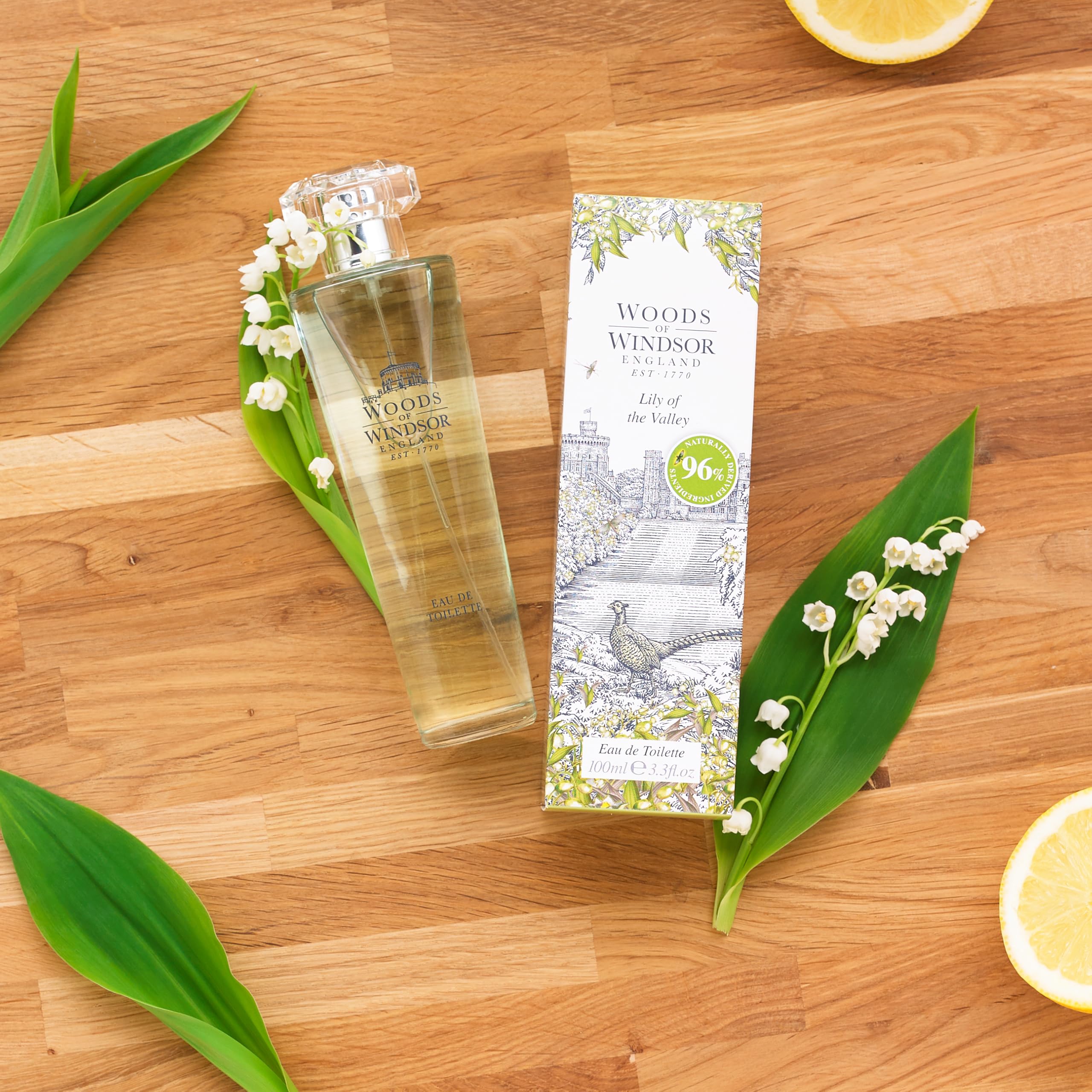 Woods of Windsor Lily of the Valley Eau de Toilette 100ml Spray