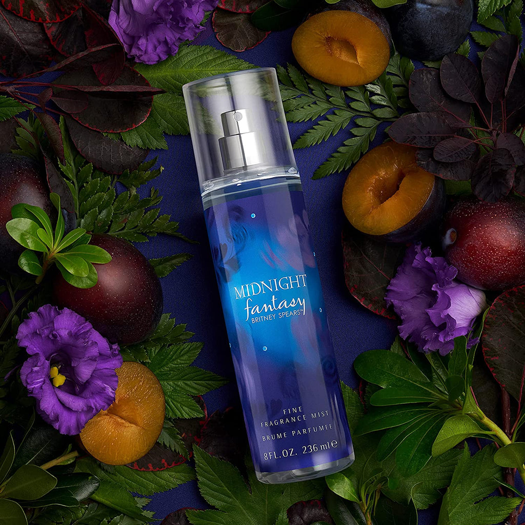 Britney Spears Midnight Fantasy Fragrance Mist 236ml - Perfume & Cologne at MyBeautyBoutique by Britney Spears