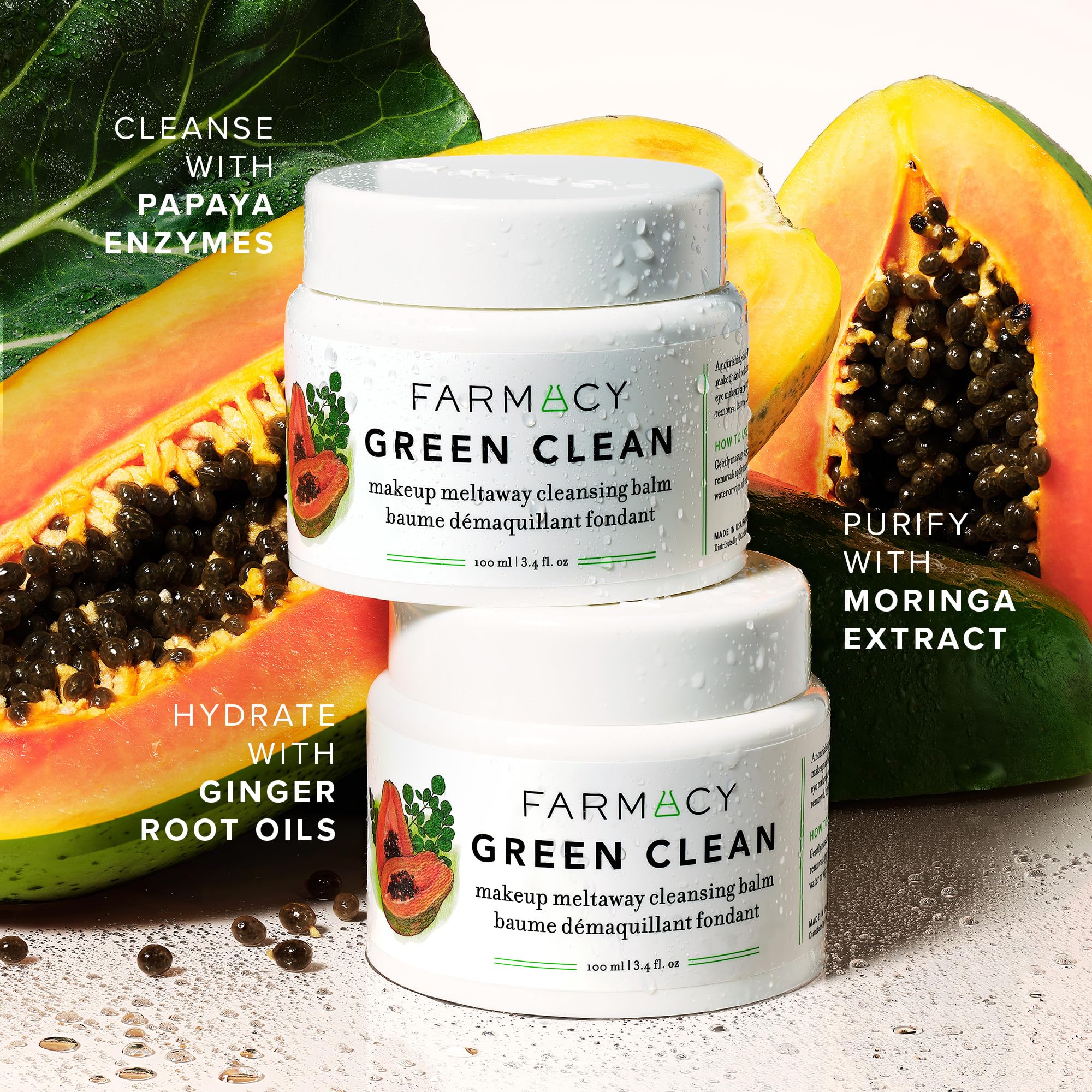 Farmacy Green Clean Makeup Meltaway Cleansing Balm 50ml