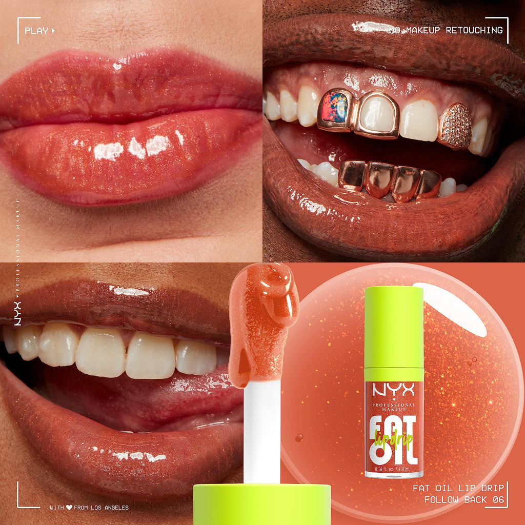 NYX Fat Oil Lip Drip Lip Gloss 4.8ml - Follow Back