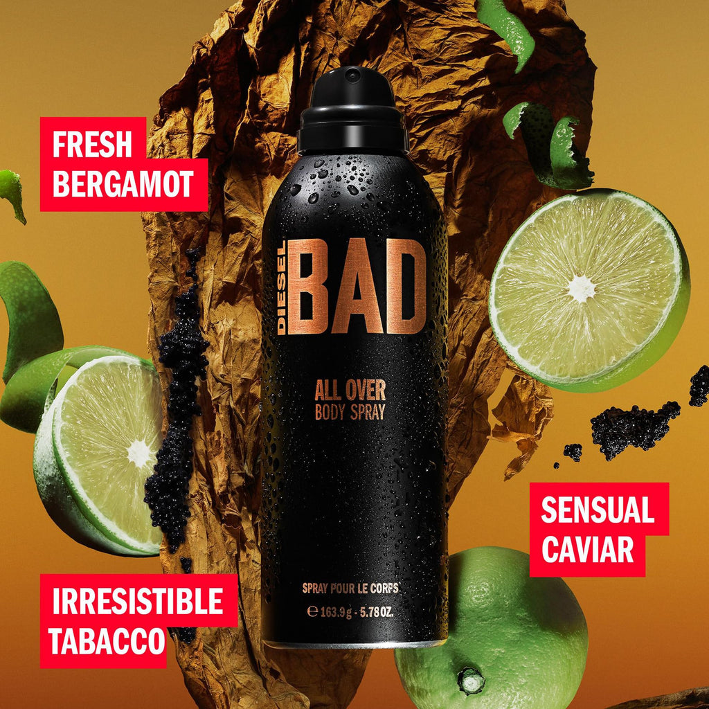 Diesel Bad Body Spray 200ml - Lotions & Fluids at MyBeautyBoutique by Diesel