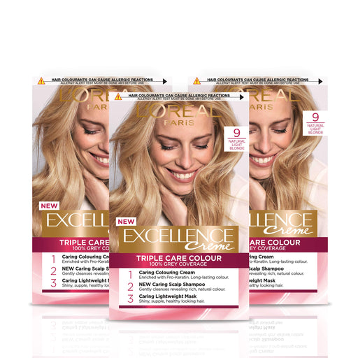 L'Oreal Paris Excellence 9 Natural Light Blonde