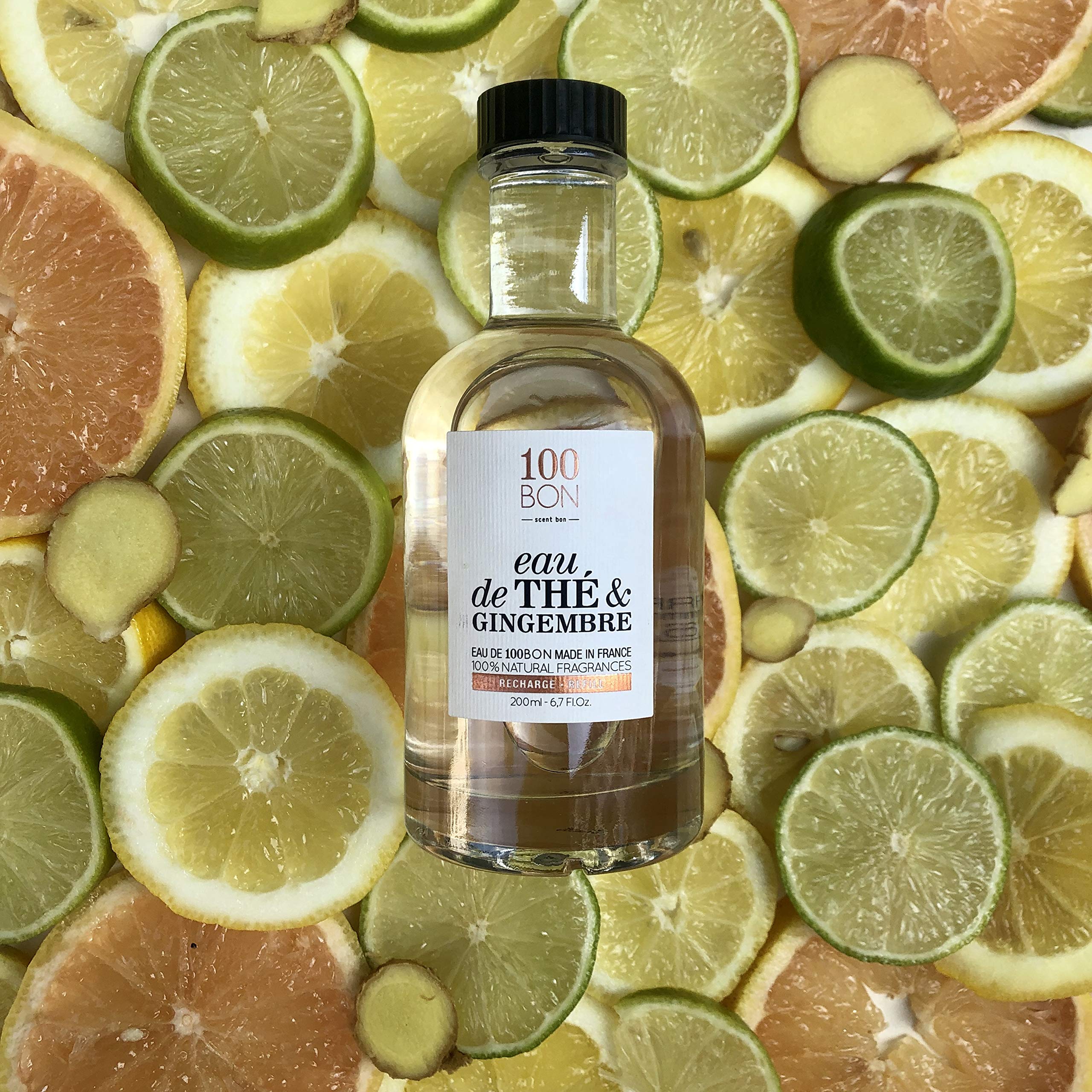 100BON Eau de Thé et Gingembre Eau de Parfum 200ml Refill - Fragrance at MyBeautyBoutique by 100BON