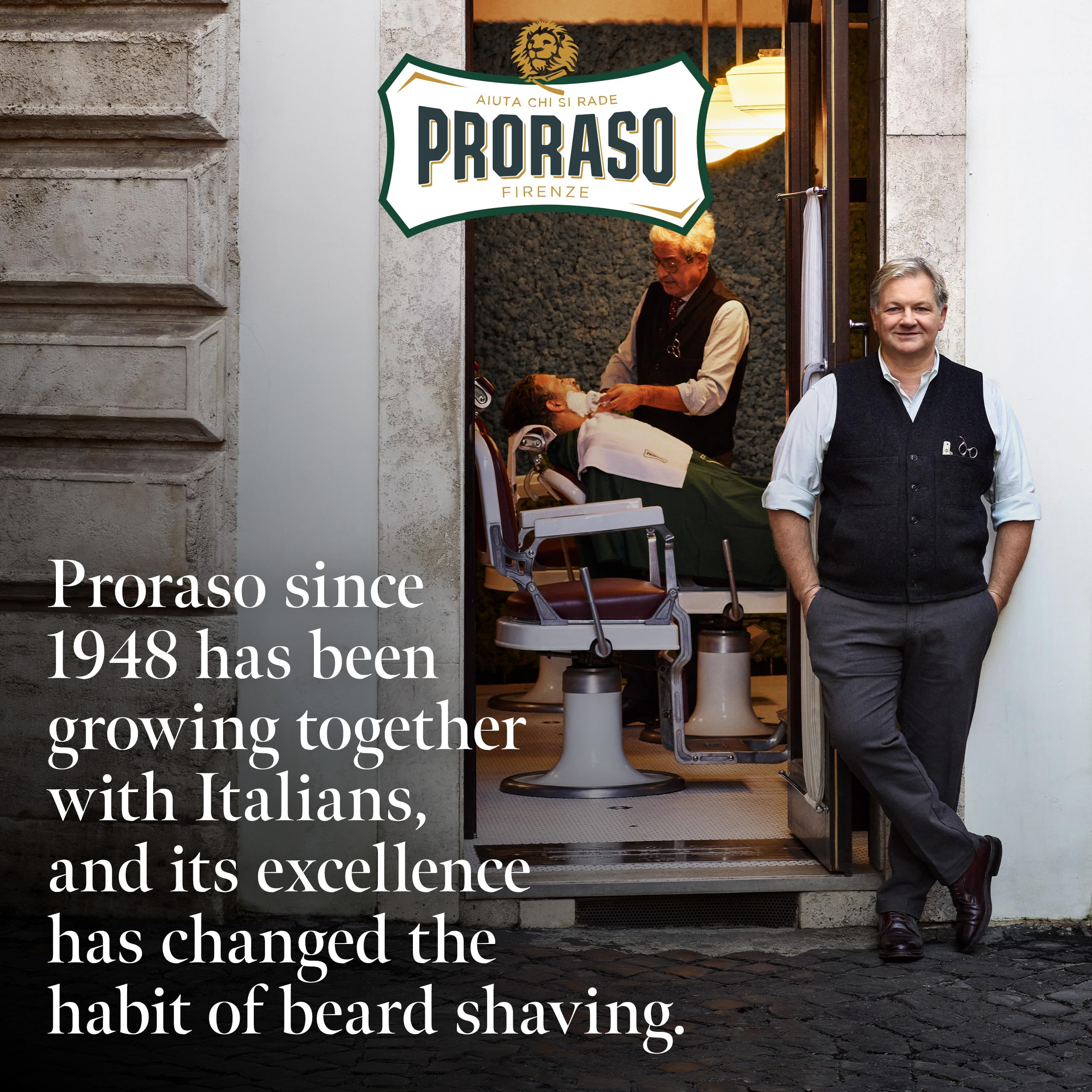 Proraso White Pre-Shaving Cream 100ml - Sensitive Skin