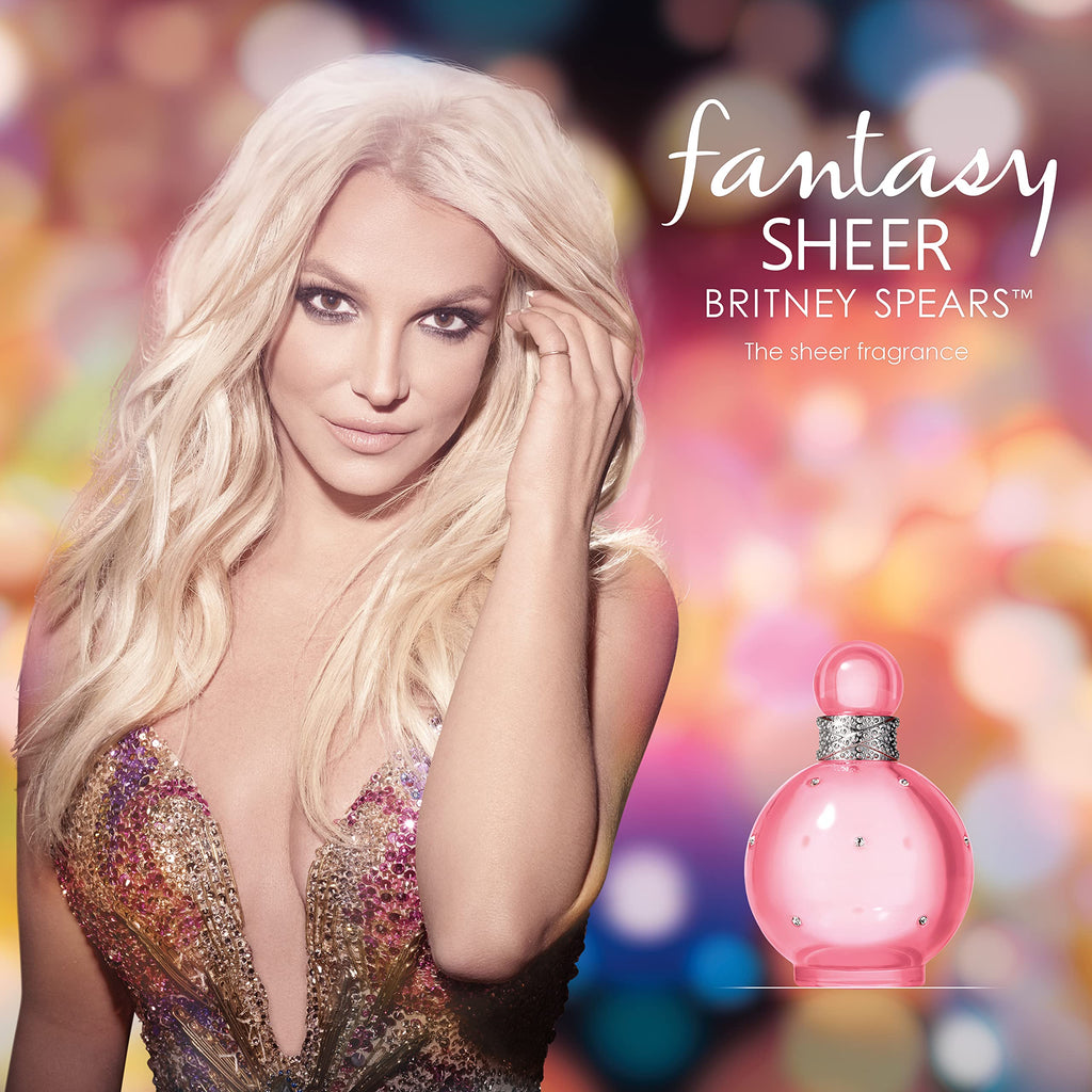 Britney Spears Fantasy Sheer Eau de Toilette 100ml Spray - Fragrance at MyBeautyBoutique by Britney Spears