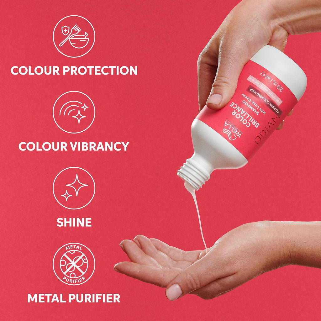 Wella Colour Brilliance Shampoo 300ml - Fine Hair