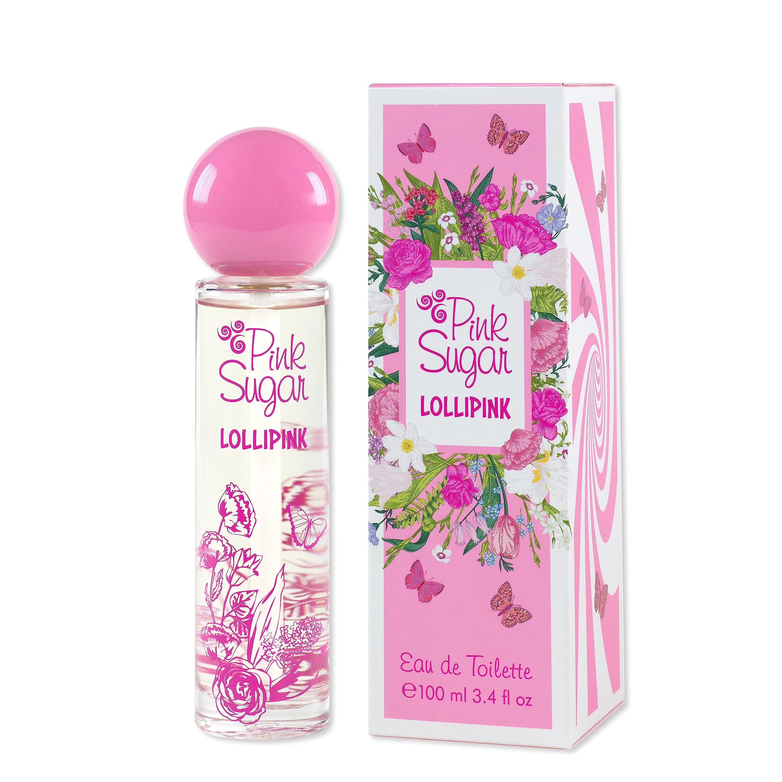 Aquolina Pink Sugar Lollipink Eau de Toilette 100ml Spray - For Her at MyBeautyBoutique by Aquolina