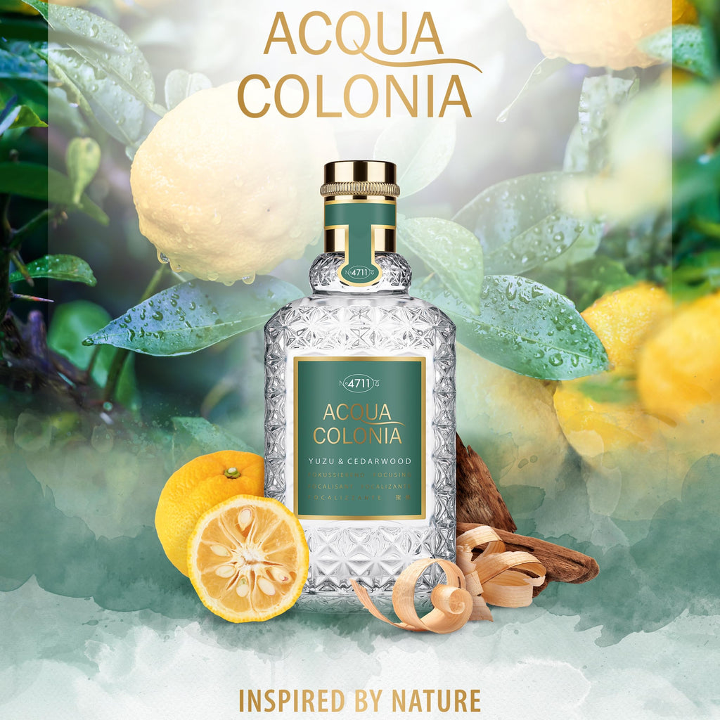 Mäurer & Wirtz 4711 Acqua Colonia Yuzu & Cedarwood Eau de Cologne 100ml Spray