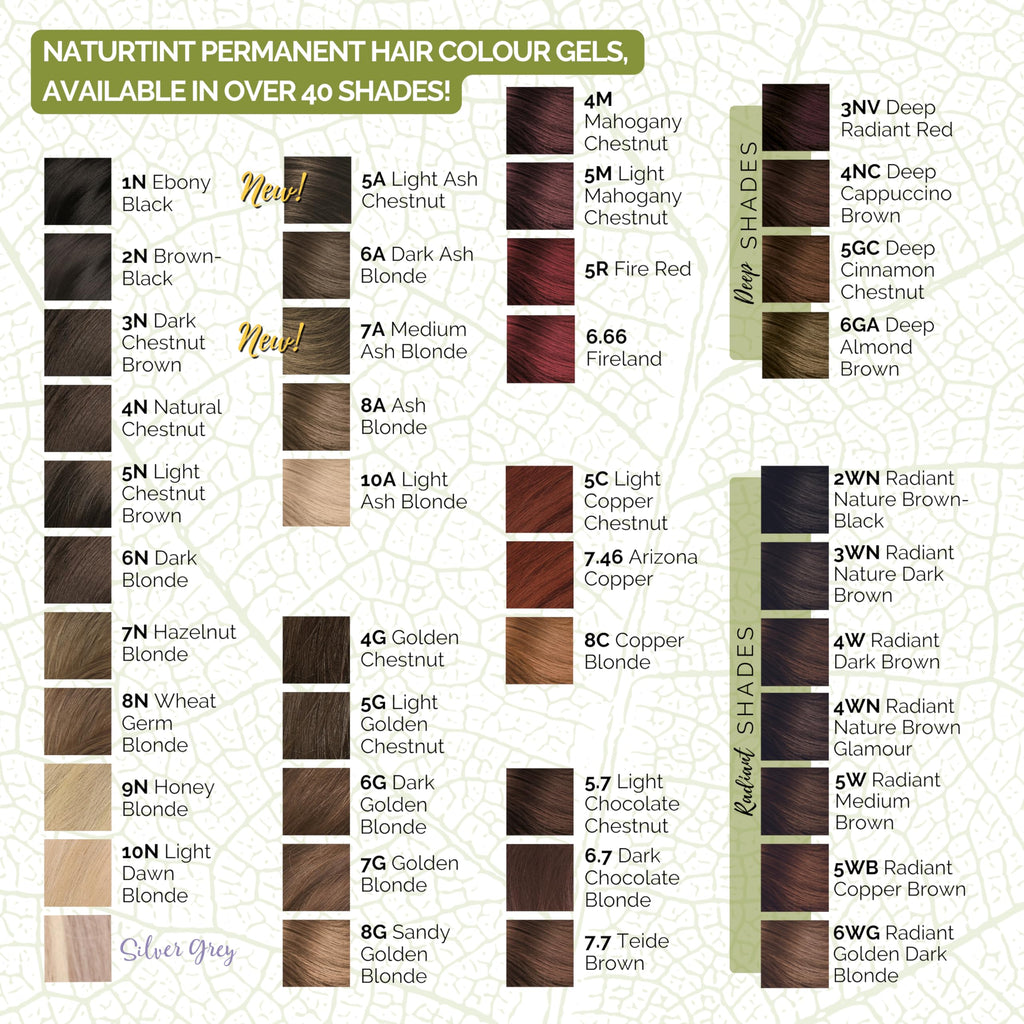Naturtint Permanent Gel Hair Colour 170ml - 3N Dark Chestnut Brown