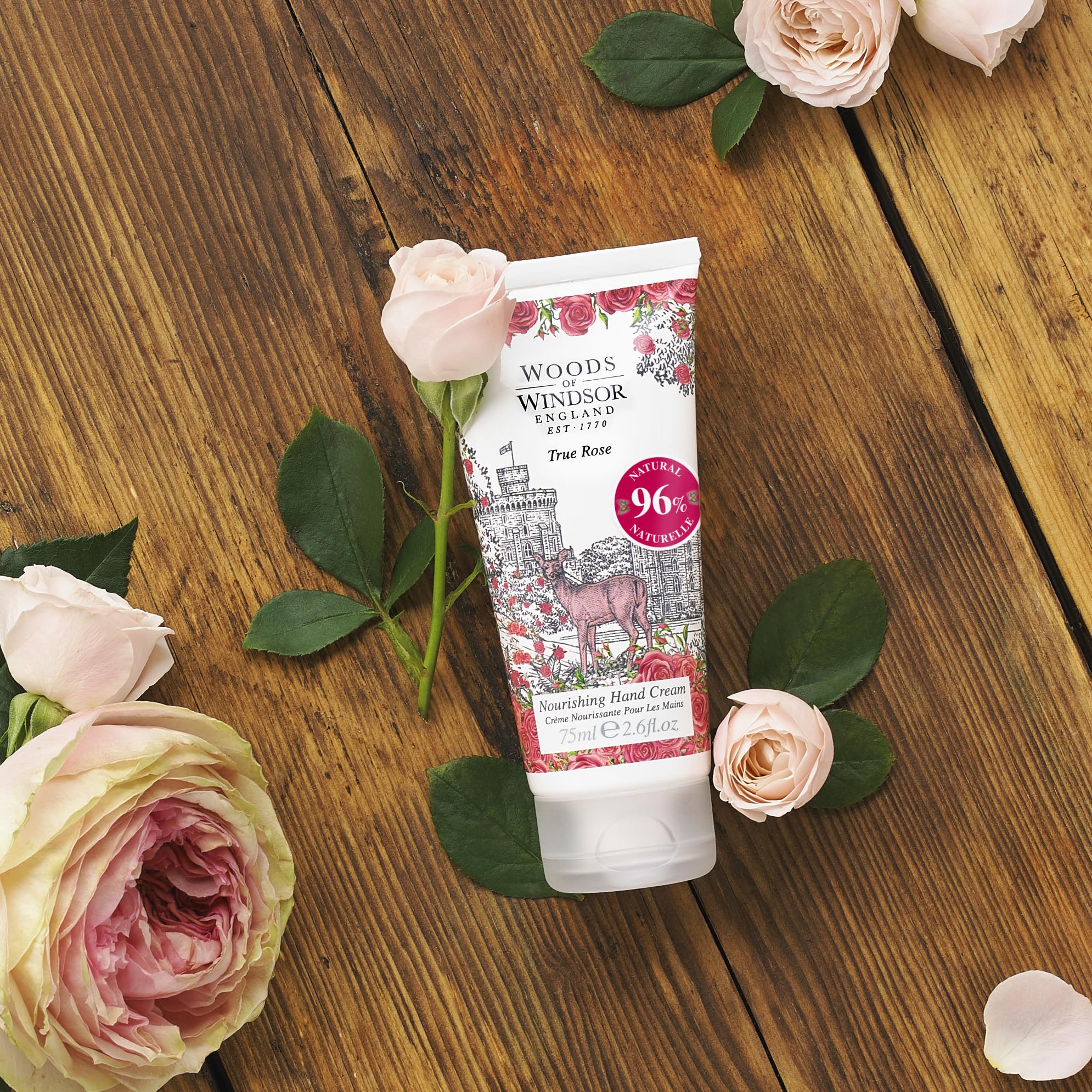 Woods of Windsor True Rose Hand Cream 75ml