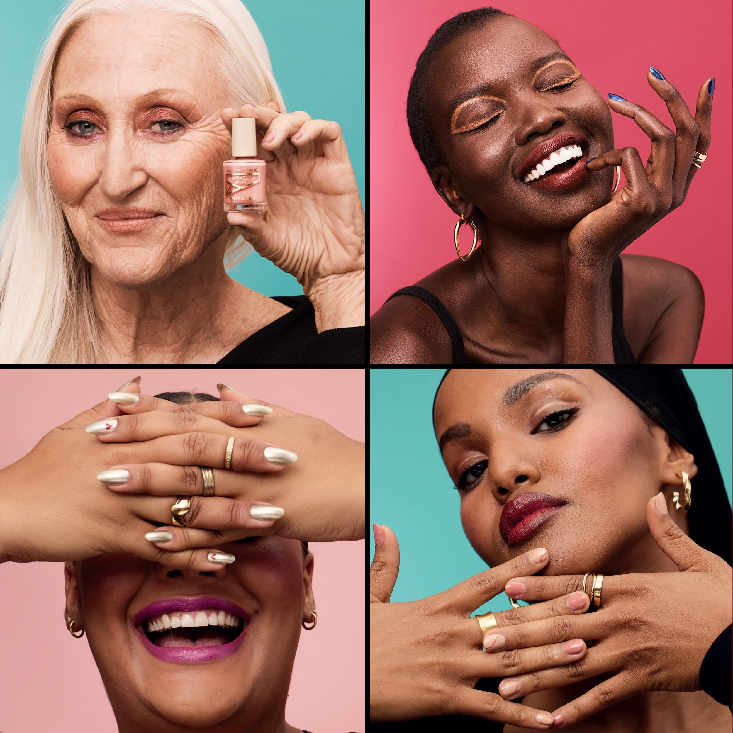 Max Factor Priyanka Miracle Pure Nail Polish 12ml - 830 Starry Night