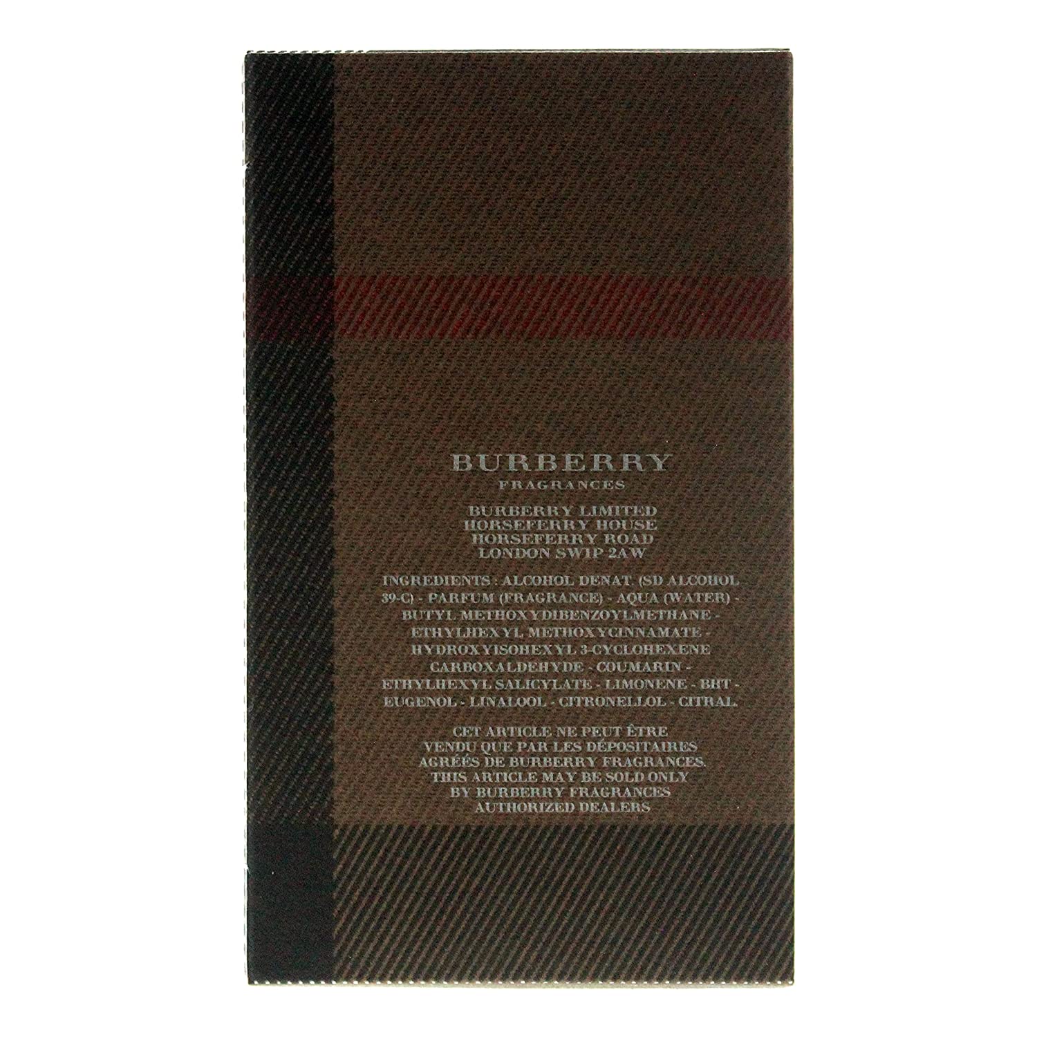 Burberry London Eau De Toilette 50ml - Perfume & Cologne at MyBeautyBoutique by Burberry