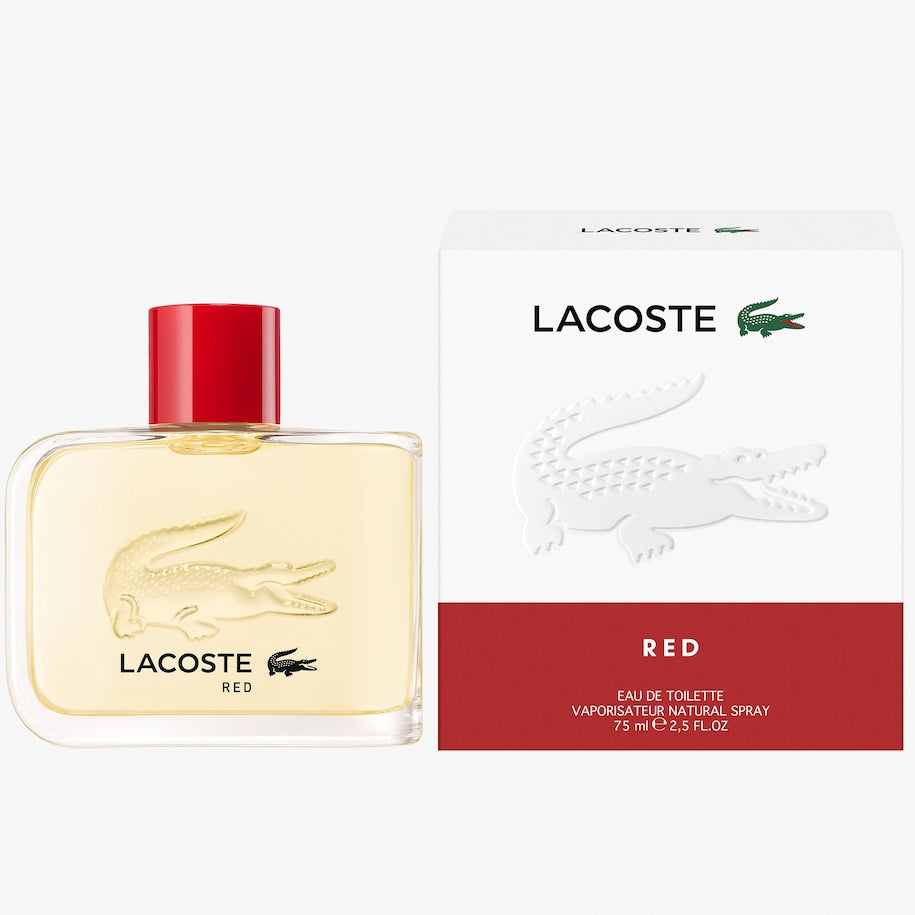 Lacoste Red Eau de Toilette 75ml Spray - Eau de Toilette at MyBeautyBoutique by Lacoste