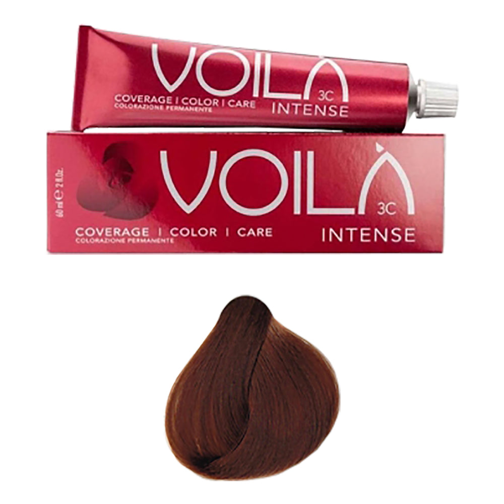 Intercosmo Voilà 3C Intense 6.34 Dark Golden Copper Blonde Hair Colour 60ml