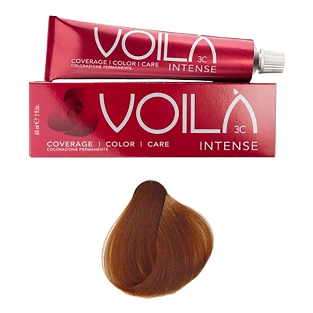 Intercosmo Voilà 3C Incense 8.34 Light Golden Copper Blonde Hair Colour 60ml
