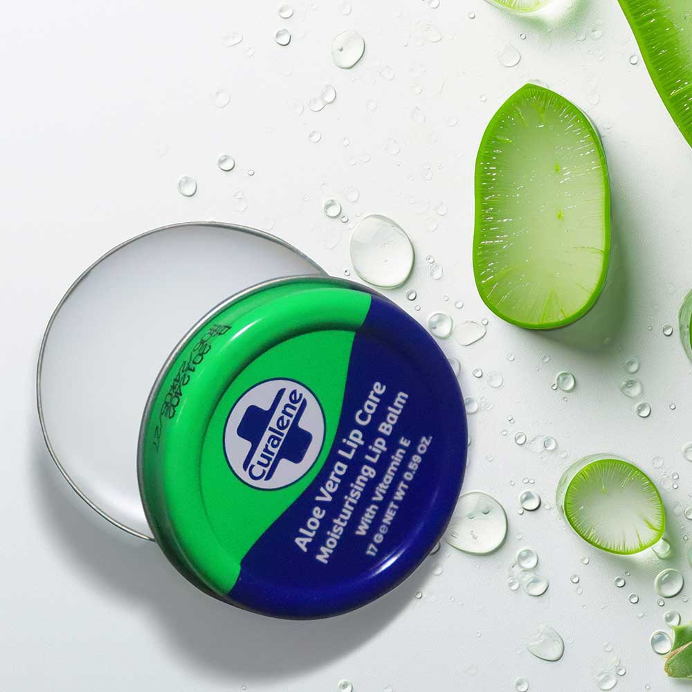 Curalene Lip Therapy Aloe Vera Lip Balm 17g